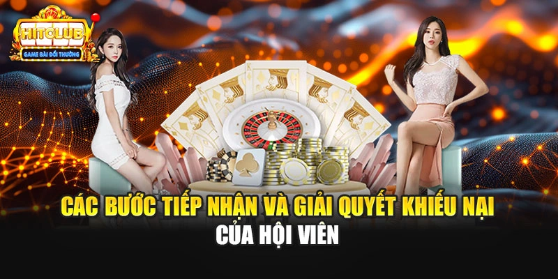 Các bước tiếp nhận và giải quyết khiếu nại của hội viên