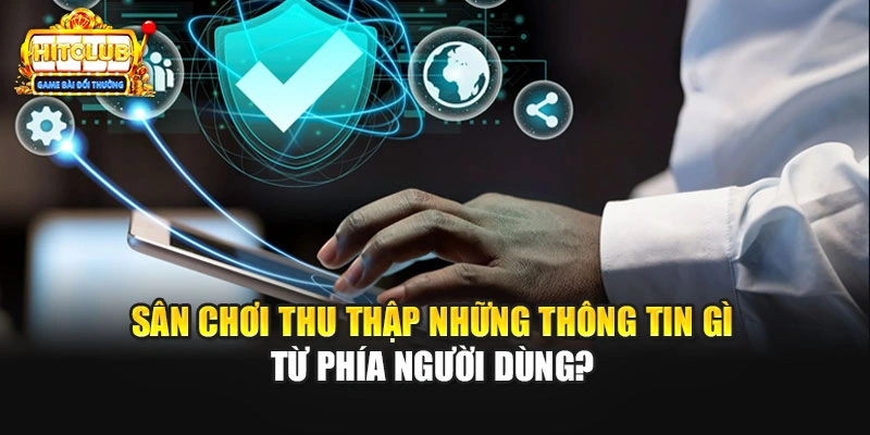 Sân chơi thu thập những thông tin gì từ phía người dùng? 
